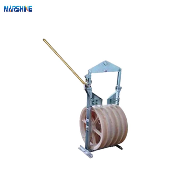 Φ916 mm Bloc de câblage d'hélicoptère de poulie en nylon