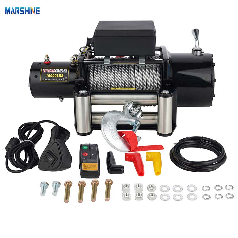 12v 16000lbs à alimentation électrique à alimentation électrique