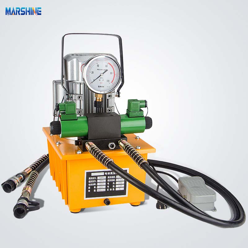 Comment utiliser Marshine ZCB-700 Solenoïde Pompe électrique hydraulique