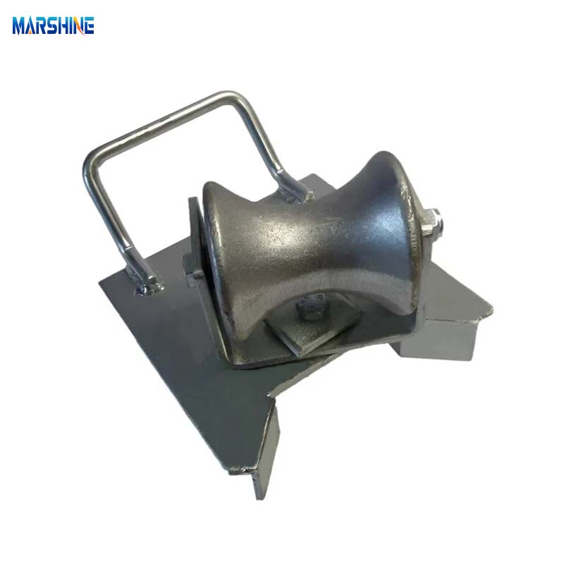 Rouleaux de bord en aluminium MAR-ERS-76 Rouleau de conduit pivotant