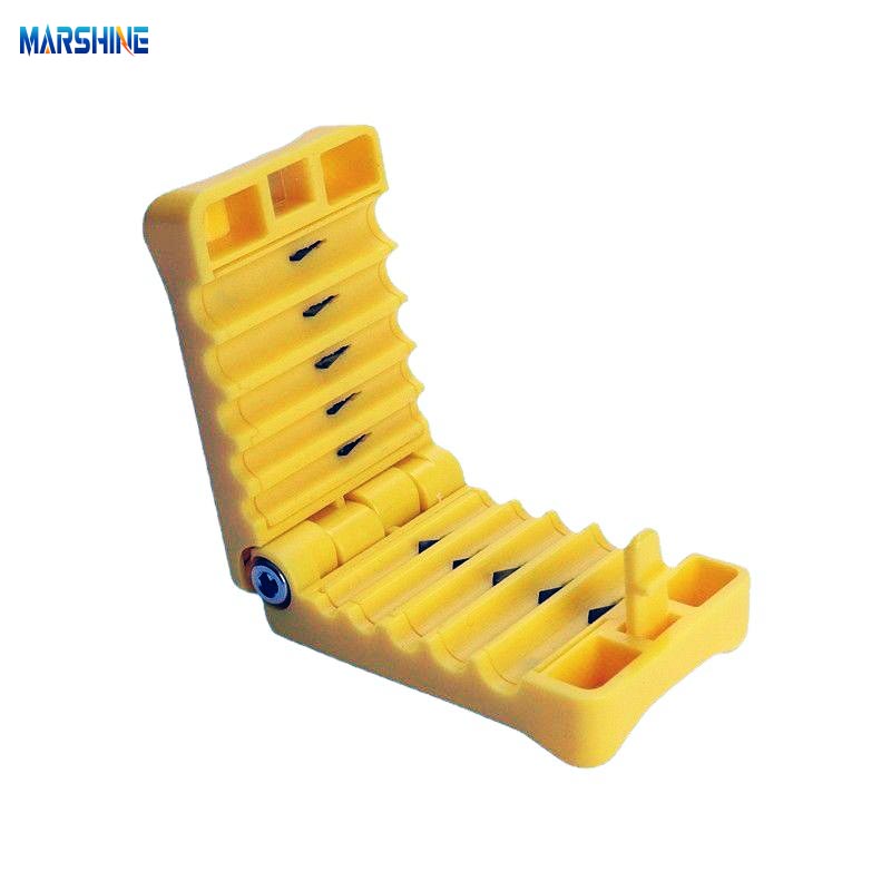 Grande découpeuse de tubes à cinq trous pour fibre optique D5