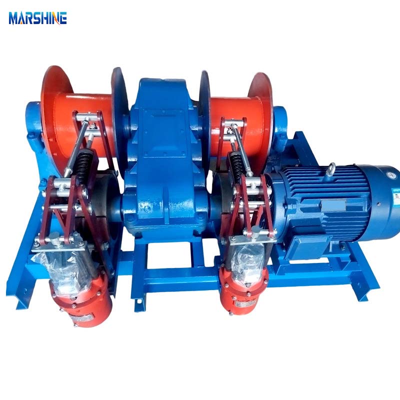 Câble électrique à double vitesse à double vitesse Machine de treuil