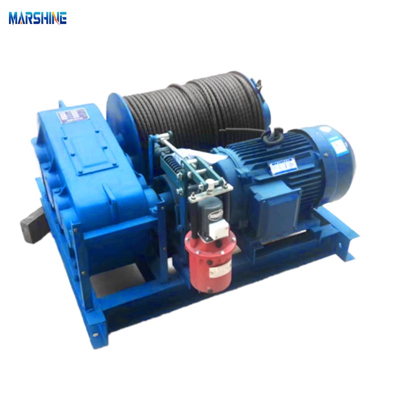 Machine de treuil de câble à grande vitesse à alimentation électrique