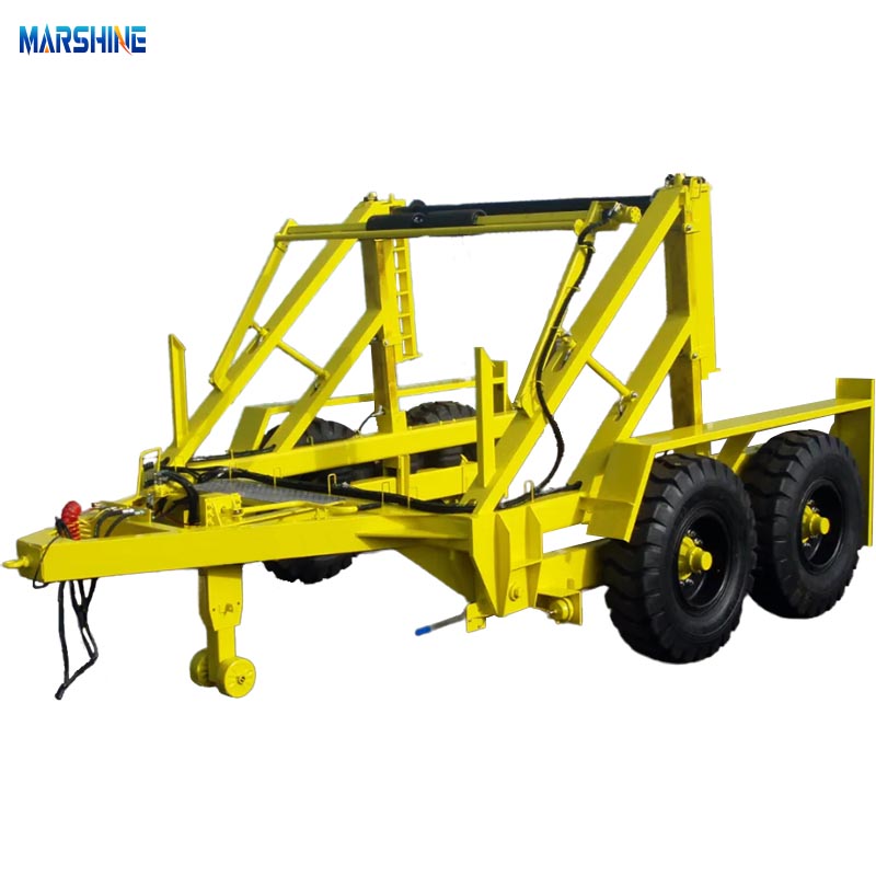 MAR-CD-700 Remorque pour tambour de câble à double essieu