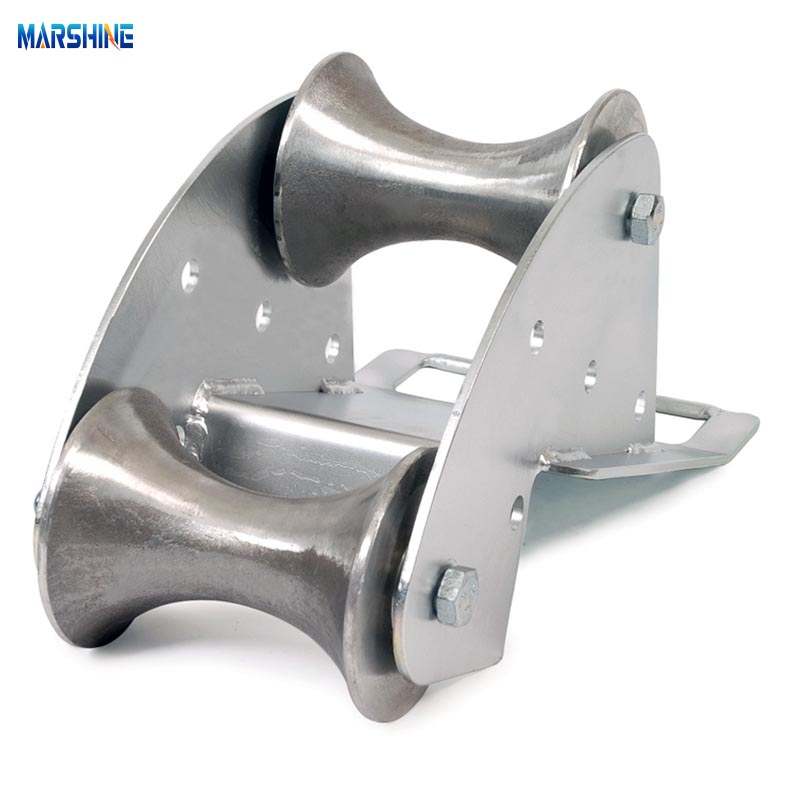 MAR-TRG-140/2 Guide à double rouleau pour trou d'homme