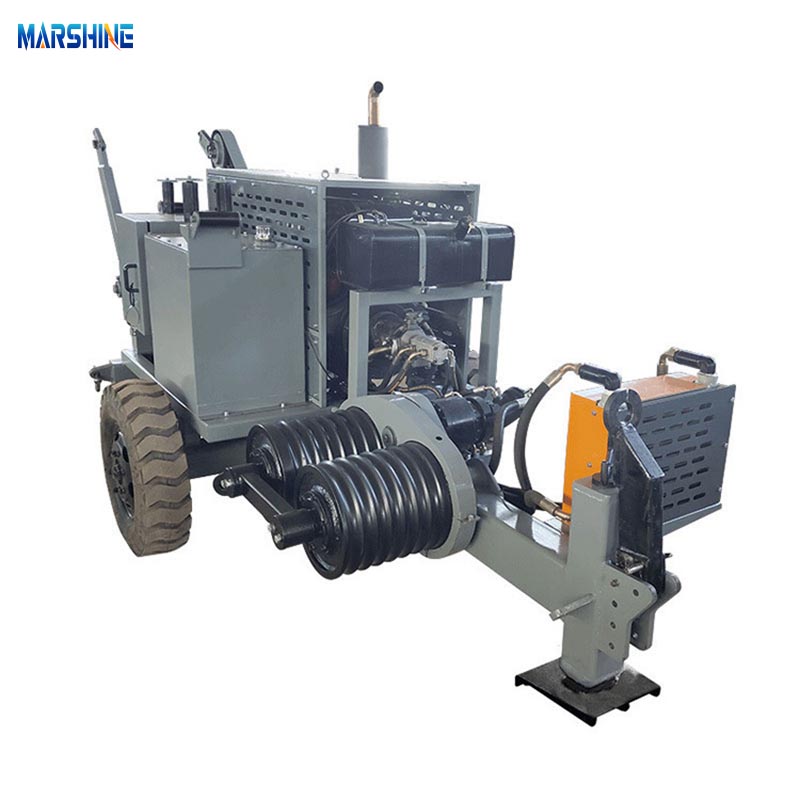 Étieur de câble hydraulique à petite échelle de 4 tonnes